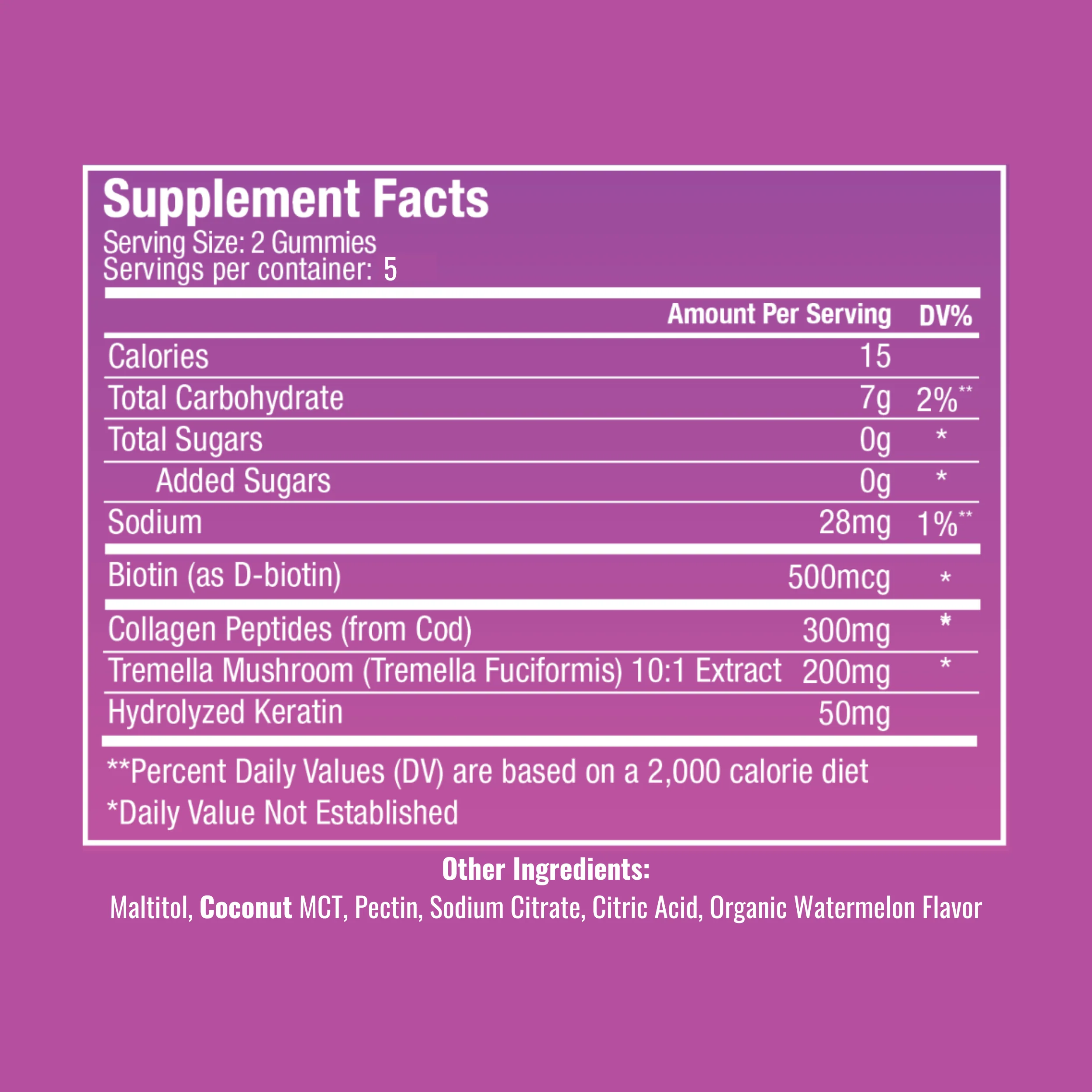 WonderBeauty Gummies: 5-Day Trial - Image 5