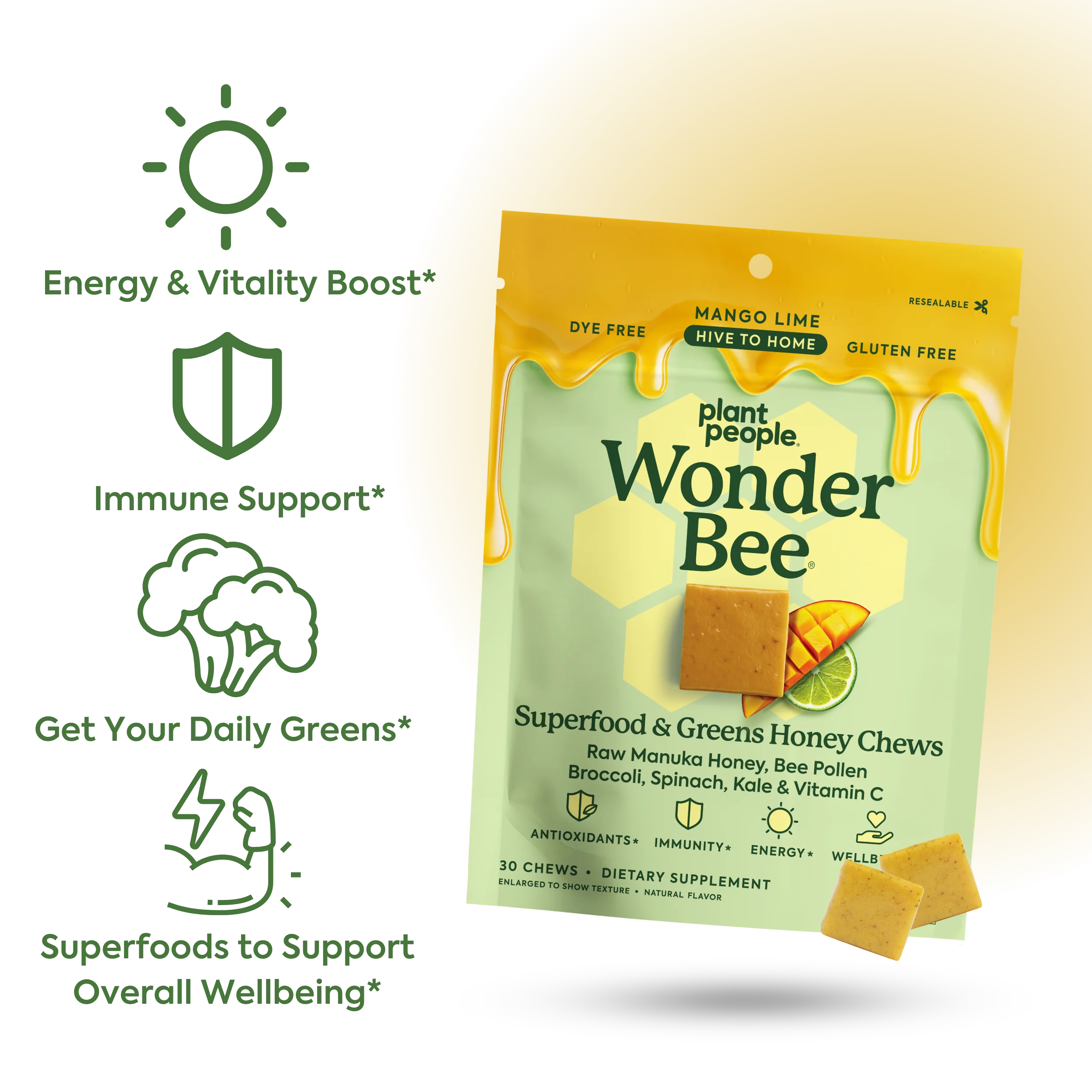 WonderBee + Greens Chews - Image 3