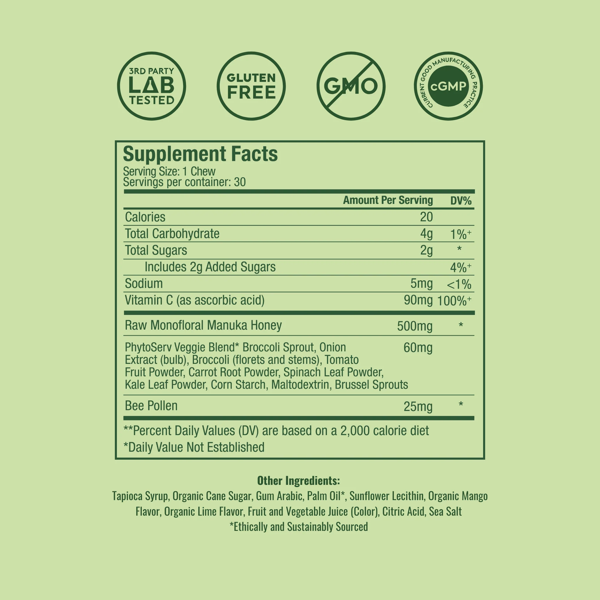 WonderBee + Greens Chews - Image 5