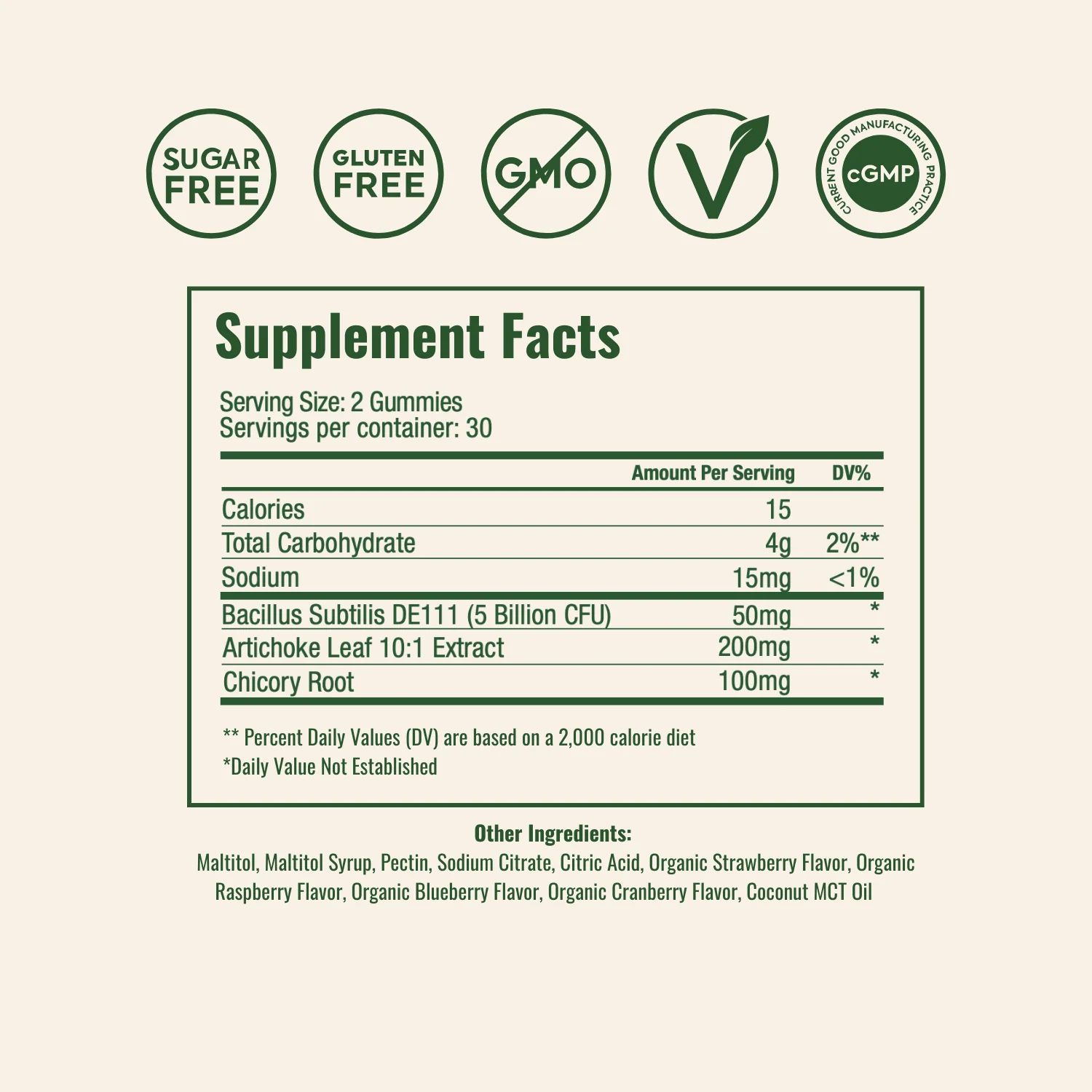 WonderBiome 2-1 Pre & Probiotic Gummies - Image 5
