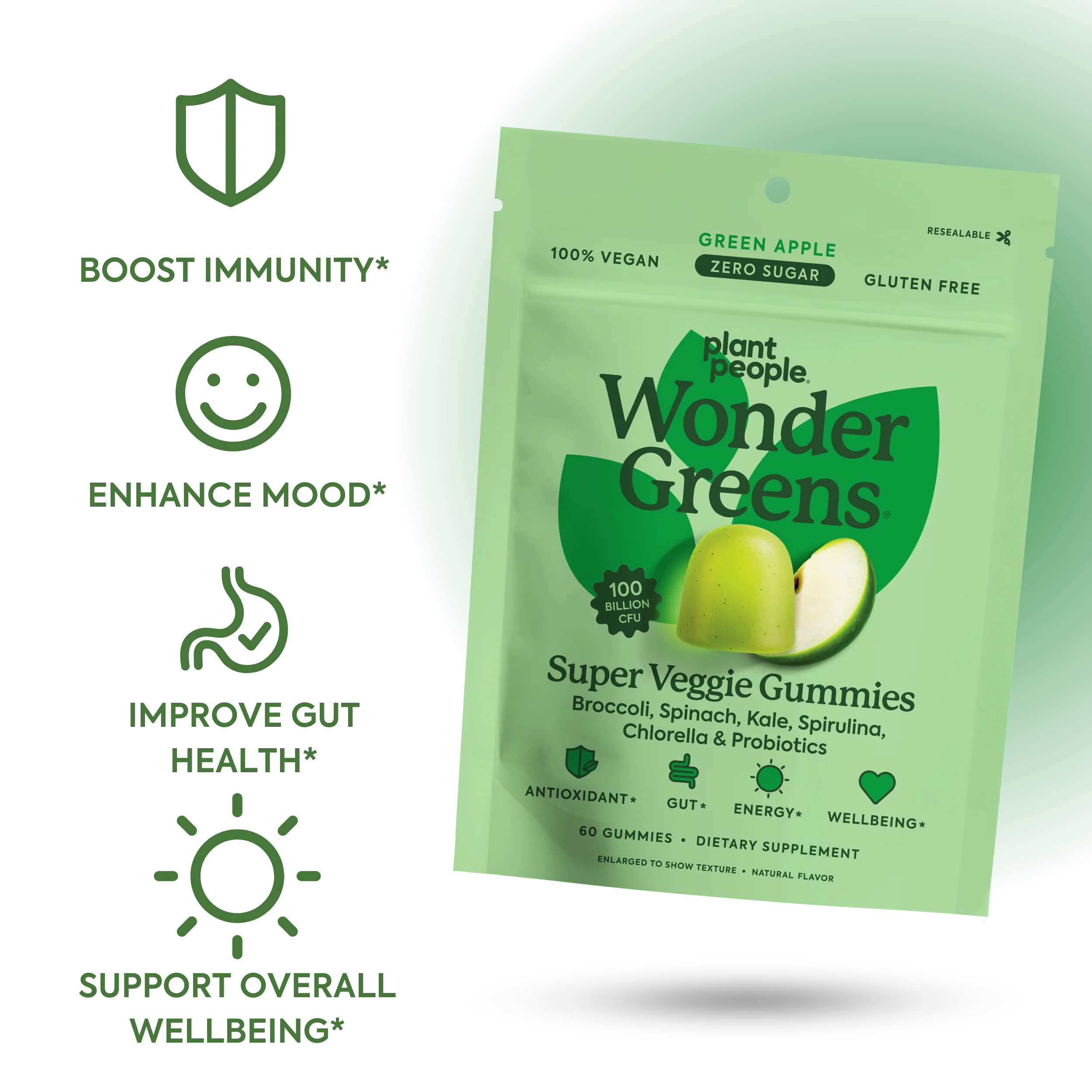 WonderGreens Veggie Gummies - Image 4