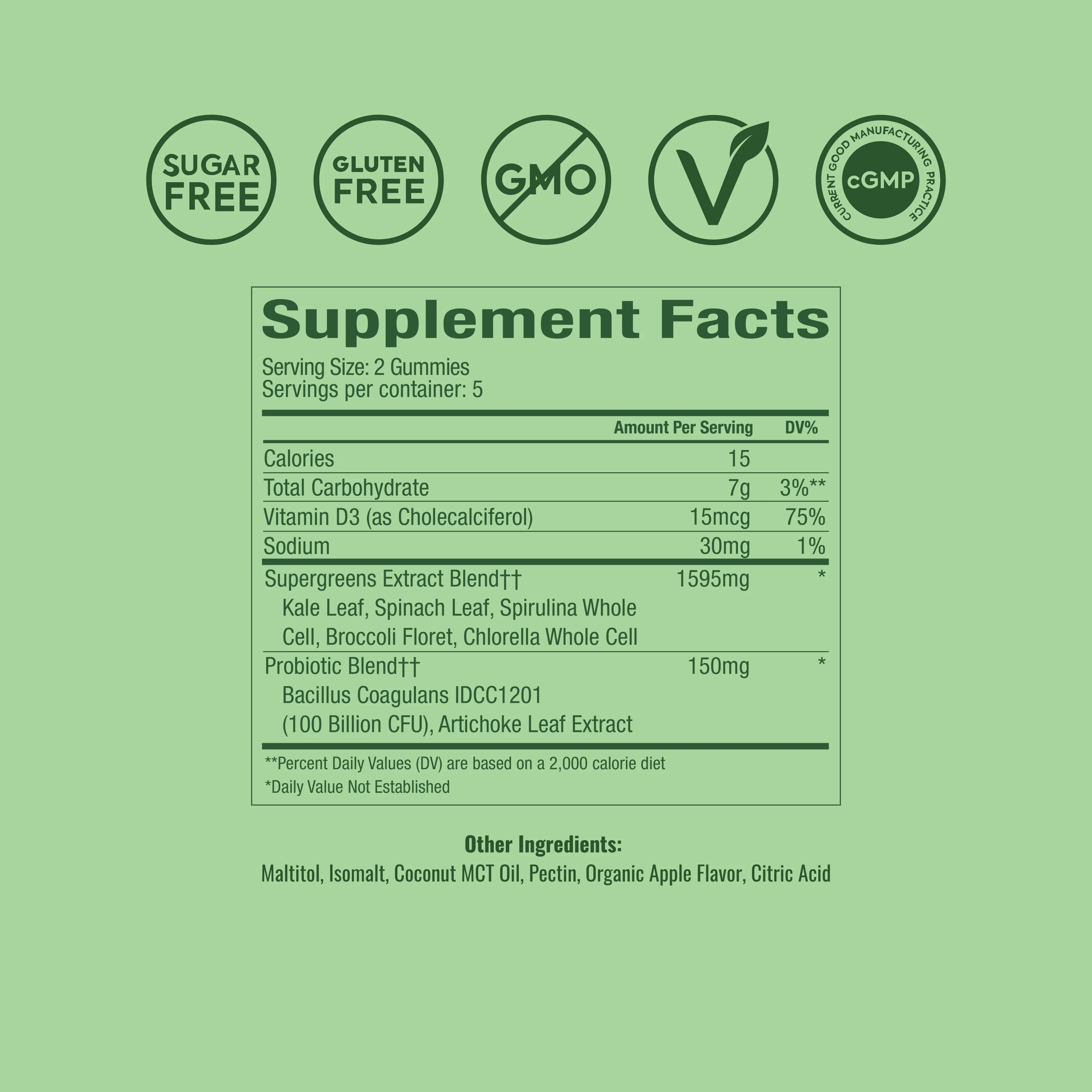 WonderGreens Veggie Gummies: 5-Day Trial - Image 5